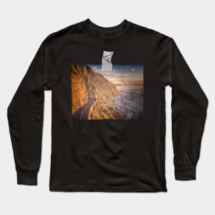 Road and sea duct tape Long Sleeve T-Shirt